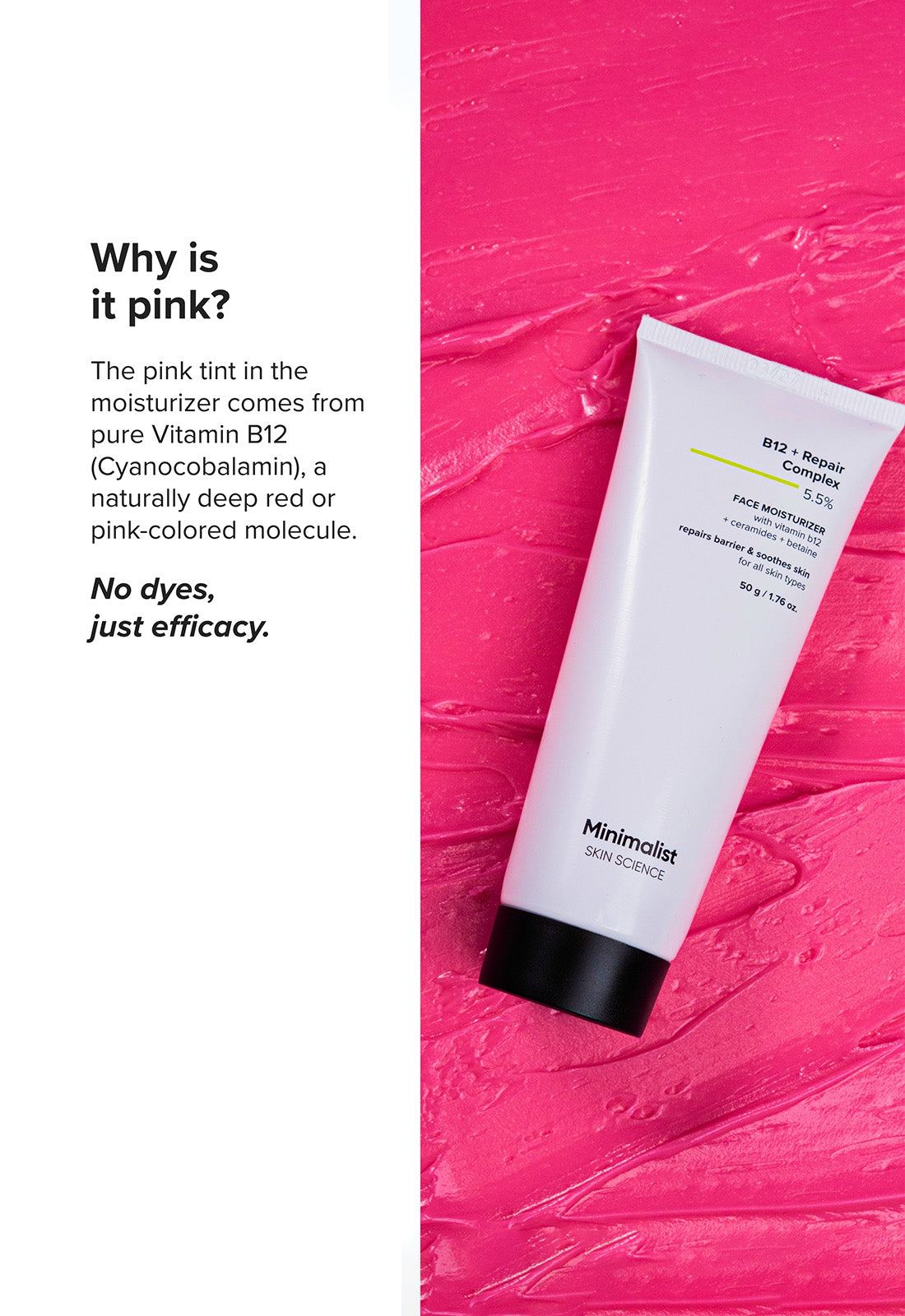 B12 + Repair Complex 5.5% Face Moisturizer - Image 4